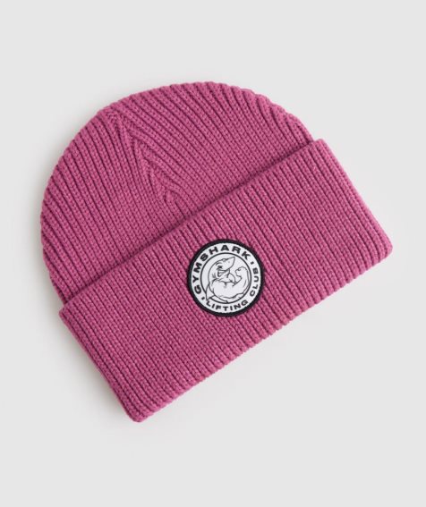 Gymshark Legacy Deep Cuff Beanie Pink | CA 1357D6